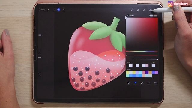How To Outline Drawing in Procreate Tutorial | Procreate for beginners смотреть онлайн