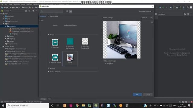 Inserting an image in our mobile app - Android Studio смотреть онлайн