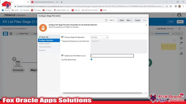 Stage File Activity : List Files using Stage File Activity | How to list files in Oracle Integratio смотреть онлайн