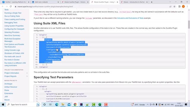 Maven Surefire Plugin | Execute testcases смотреть онлайн