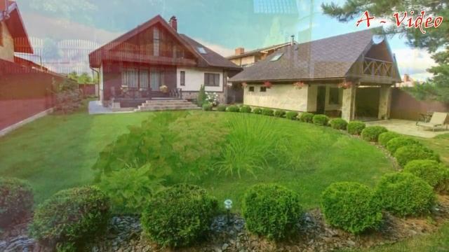 ?Ландшафтный дизайн частного двора Лучшие примеры / Examples Of Landscape Design / A - Video