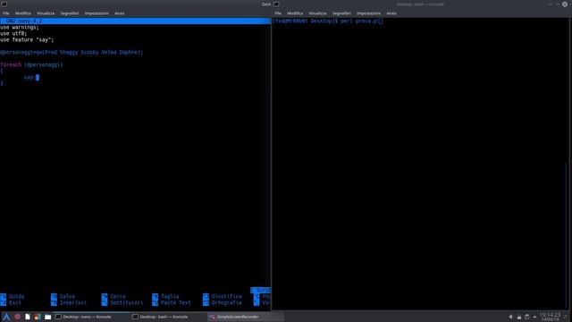 Perl: lezione 9 pt.4 Manipolazione degli array: foreach,each e Perl's favorite default смотреть онлайн