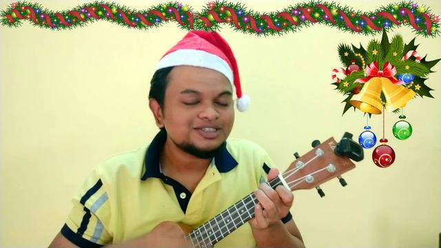 🎊Jingle Bells🎊 | Ukulele Cover/Tutorial | Play Along | Music Ungal Choice #christmas #newyear2020