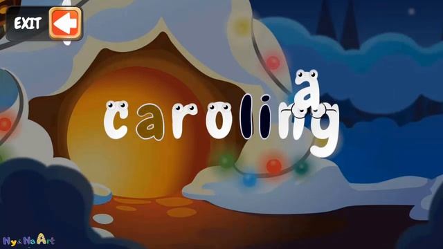 Spelling and Phonics Kids Games for Toddlers - ABC Letter Puzzle - Christmas Crisis смотреть онлайн