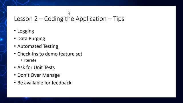 SAAS Mastery - Coding the Application - Tips - M6L2 смотреть онлайн