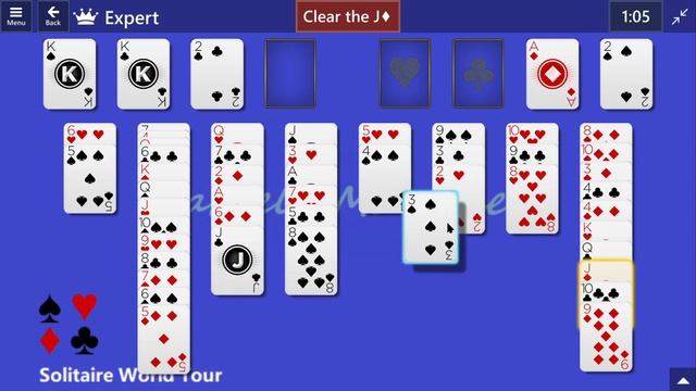 Solitaire World Tour Game #28 | June 20, 2023 Event | FreeCell Expert смотреть онлайн