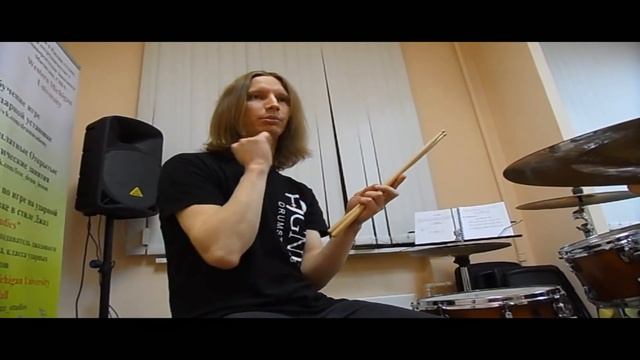 VLOG#7 Как быстро играть двойку на бас-барабане смотреть онлайн
