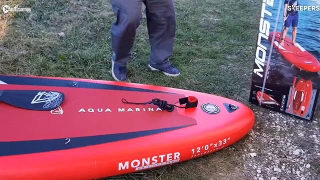 Unboxing - Paddle Gonflable Aqua Marina Monster 12.0 2022 | Nautigames.com