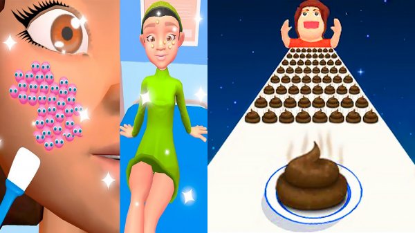 Мобильные игры Parasite Cleaner и Pancake Run  прохождение, геймплей и новые уровни для Android и iO