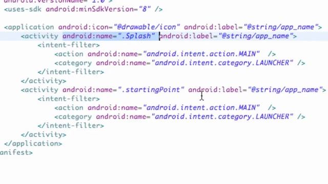 Android Developing Applications Tutorial 13 Introduction to the Android Manifest смотреть онлайн