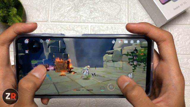 Xiaomi Redmi 10 5G Genshin Impact Gaming Test Mediatek Dimensity 700 смотреть онлайн