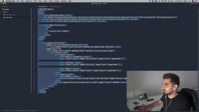 Php İletişim Formu - Php İle Mail Gönderme смотреть онлайн