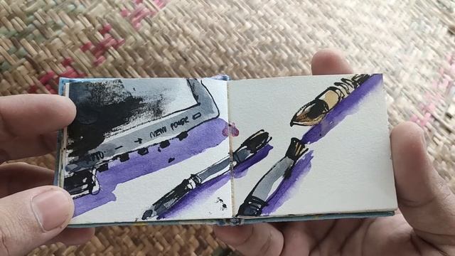My Tiny Handmade Sketchbook#1 смотреть онлайн