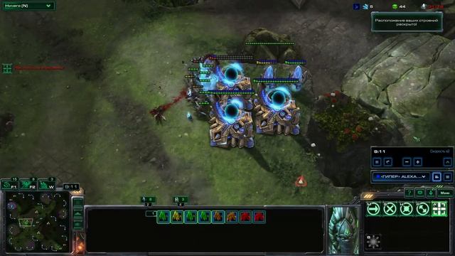 Один против двух! | Как действовать, если вышел союзник в 2 на 2? | StarCraft II смотреть онлайн