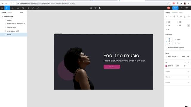 Exercice Landing Page Figma смотреть онлайн