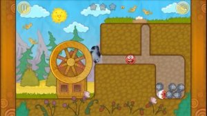 Новый КРАСНЫЙ ШАР, Красныш спасает бабушку, мультик игра, Детский летсплей #71