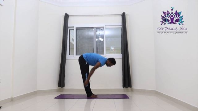 75 minutes Hatha Yoga - Feel the power of yoga - Thousand Petaled Lotus Yoga Center - DUBAI, UAE смотреть онлайн