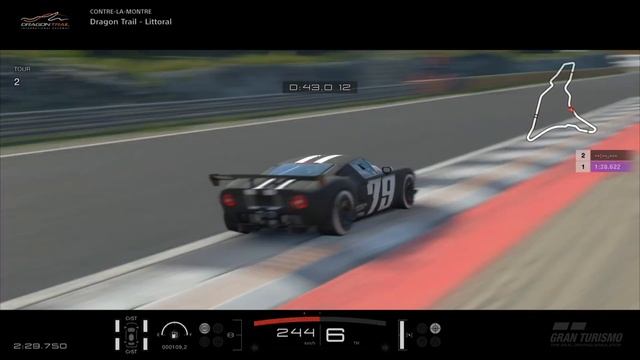 GT Sport Dragon Trail GT3 Full Clip Ford GT LM смотреть онлайн