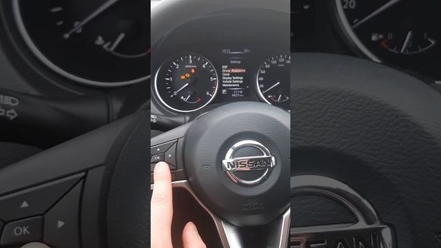 Как поменять мили на километры nissan roque qashqai x-trail английское меню смотреть онлайн