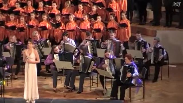 Даугавпилсский оркестр аккордеонистов. Daugavpils Accordion Orchestra.