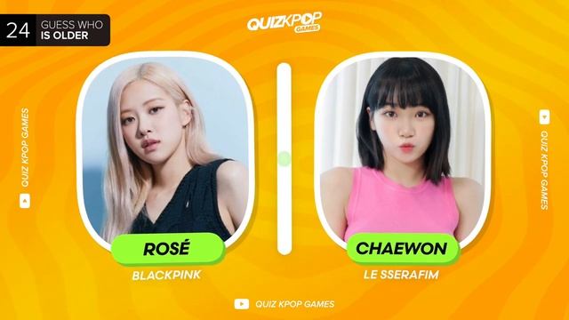 GUESS WHICH KPOP IDOL IS OLDER ? | QUIZ KPOP GAMES 2022 | KPOP QUIZ TRIVIA смотреть онлайн