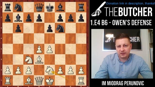 Chess For Beginners: 1.e4 B6 Refutation - Owens Defense!!