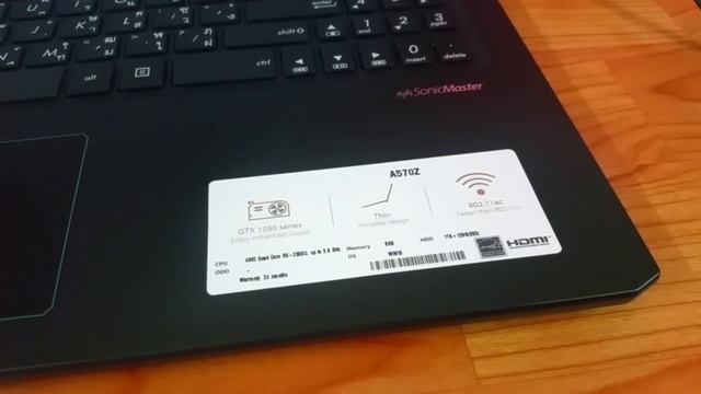 แกะไปบ่นไป Asus A570ZD ราคา 21900 บาท Ryzen5 2500U การ์ดจอ GTX1050 , SSD 128 GB ,HDD 1 TB смотреть онлайн