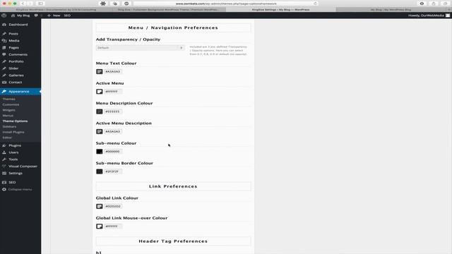 7. Exploring Theme Options - Style Settings [KingSize WordPress] смотреть онлайн