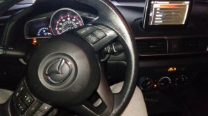 MAZDA 3 BM (CX-5) включение, отключение ДХО (DRL)