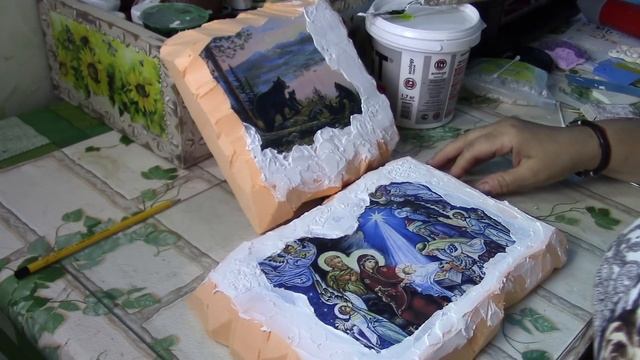Многоуровневый объем в декупаже ХоббиМаркет смотреть онлайн