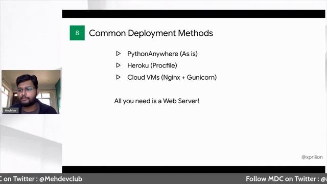 Up in a flash with Flask | Anubhav Singh | The Python Week | Day - 1 смотреть онлайн