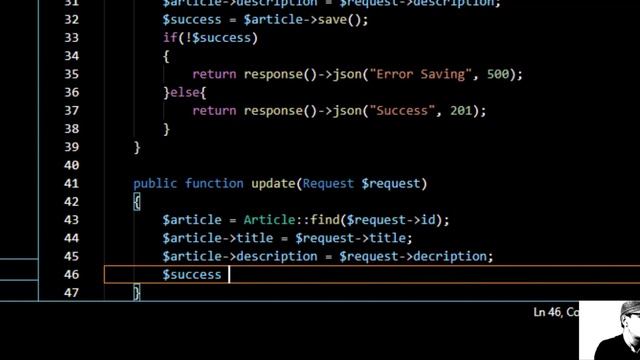 REST API Laravel Part2 ~ CRUD Create, Read, Update, Delete смотреть онлайн