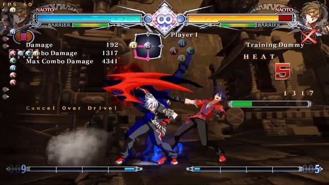 BlazBlue Centralfiction - Naoto Optimal Combos смотреть онлайн