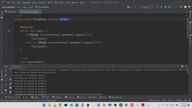44 Thread Programming - Runnable Interface смотреть онлайн