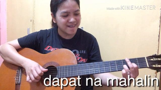 Mahal na Mahal Kita by Regine Velasquez guitar instrumental (cover) смотреть онлайн