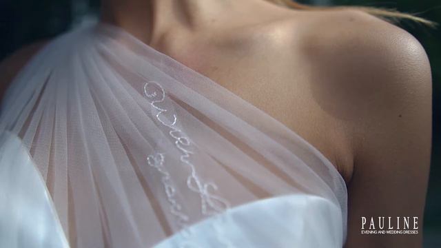 Свадебное платье в Саратове TM Pauline коллекции COSMOPOLITA BRIDAL модель Париж Paris смотреть онлайн