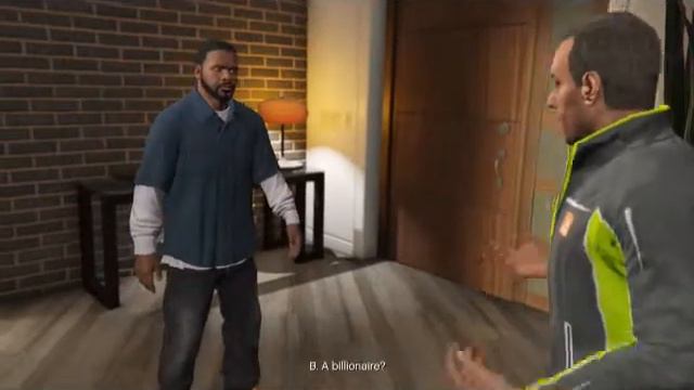 Grand Theft Auto V - Finale Intro Cutscene (PS4) смотреть онлайн