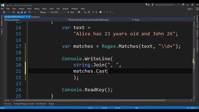 string find all numbers in c# смотреть онлайн