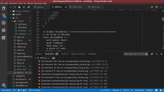 Importing existing JS Code into React смотреть онлайн