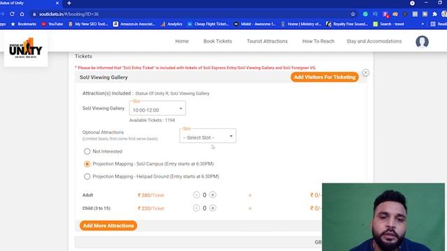 How to Book Statue of Unity Ticket Online (2021) Step by Step Booking смотреть онлайн