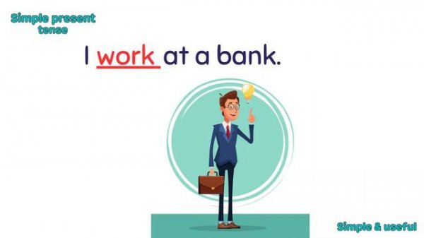 Learn English Tenses for kids: present simple 1