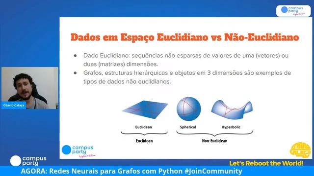 Redes Neurais para Grafos com Python #JoinCommunity - Palco: New Horizons #CPDE #CPDigitalGoiás смотреть онлайн