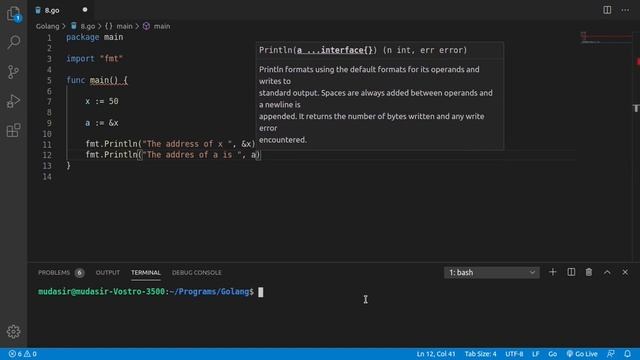 Pointers in Go | Hindi/Urdu | Tech MUD | Golang tut#8 смотреть онлайн
