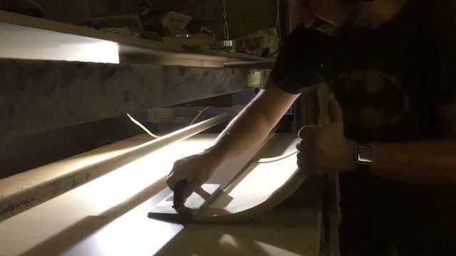 Радиусный фасад (фрезеровка калёвки) смотреть онлайн