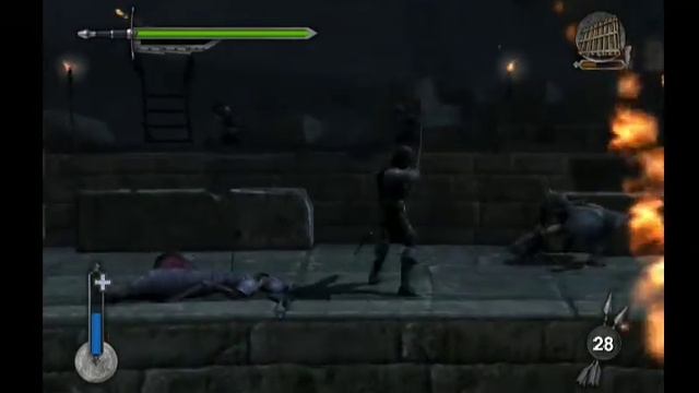 [PS2] The Lord of the Rings The Two Towers - Final Stage Helm's Deep Hornburg Courtyard смотреть онлайн