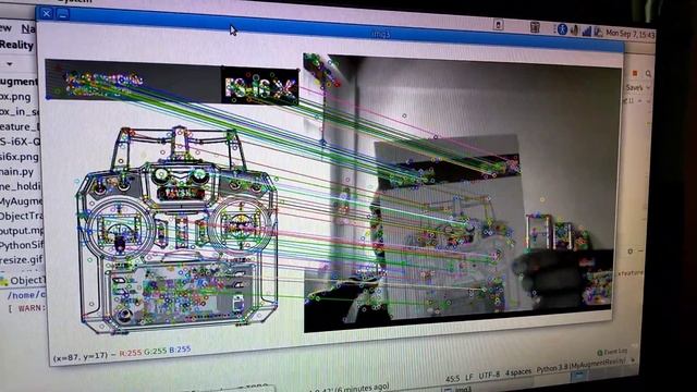 Object tracking using sift transform (Python program) смотреть онлайн