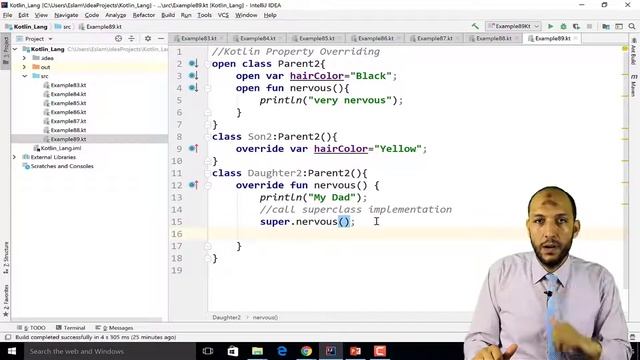 75 Android Kotlin OOP Inheritance and Properties overriding смотреть онлайн