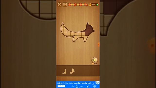 HIGH IQ BlockPuz:JIGSAW PUZZLES & WOOD BLOCK PUZZLE GAME||LEVEL 279 ||PUZZLE SOLVED IN 0.12 #shorts смотреть онлайн
