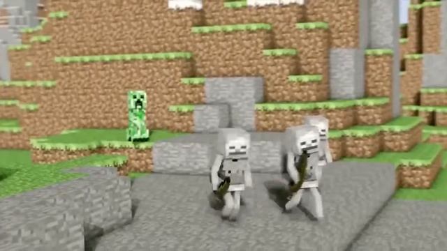 Minecraft Рэп Крипера на Русском от юзи смотреть онлайн