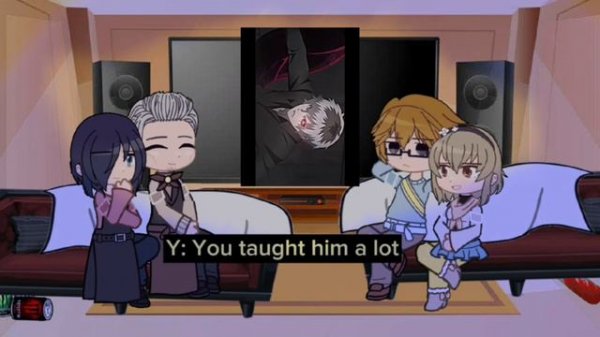 Anteiku React To Kaneki Ken || Tokyo Ghoul || Gacha React